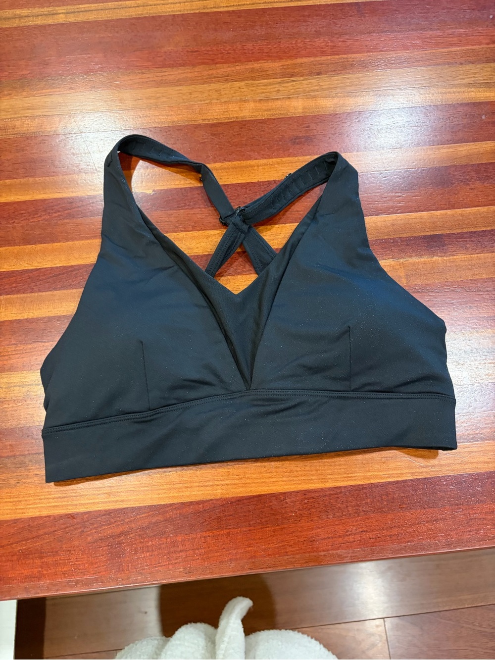 ZYIA Black Adjustable Mesh Bra